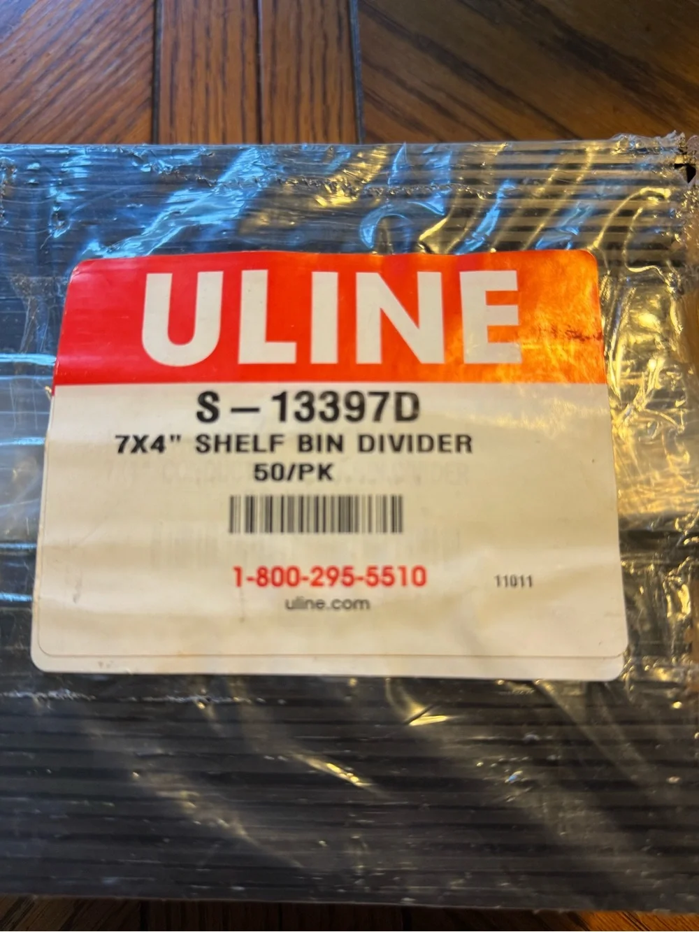 ULINE Black 7x4